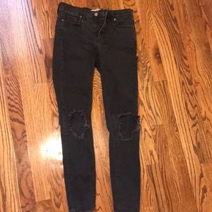 Free People Ripped knee jeans
